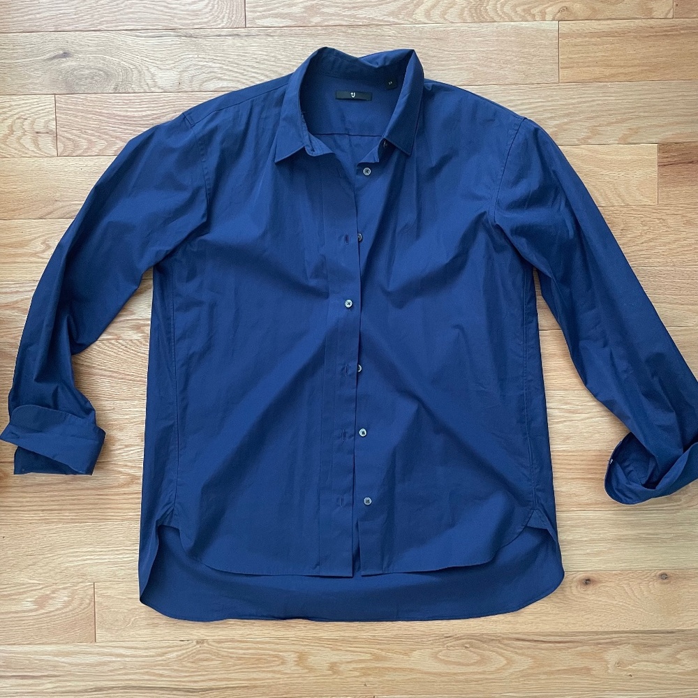 Uniqlo +j crisp cotton poplin top